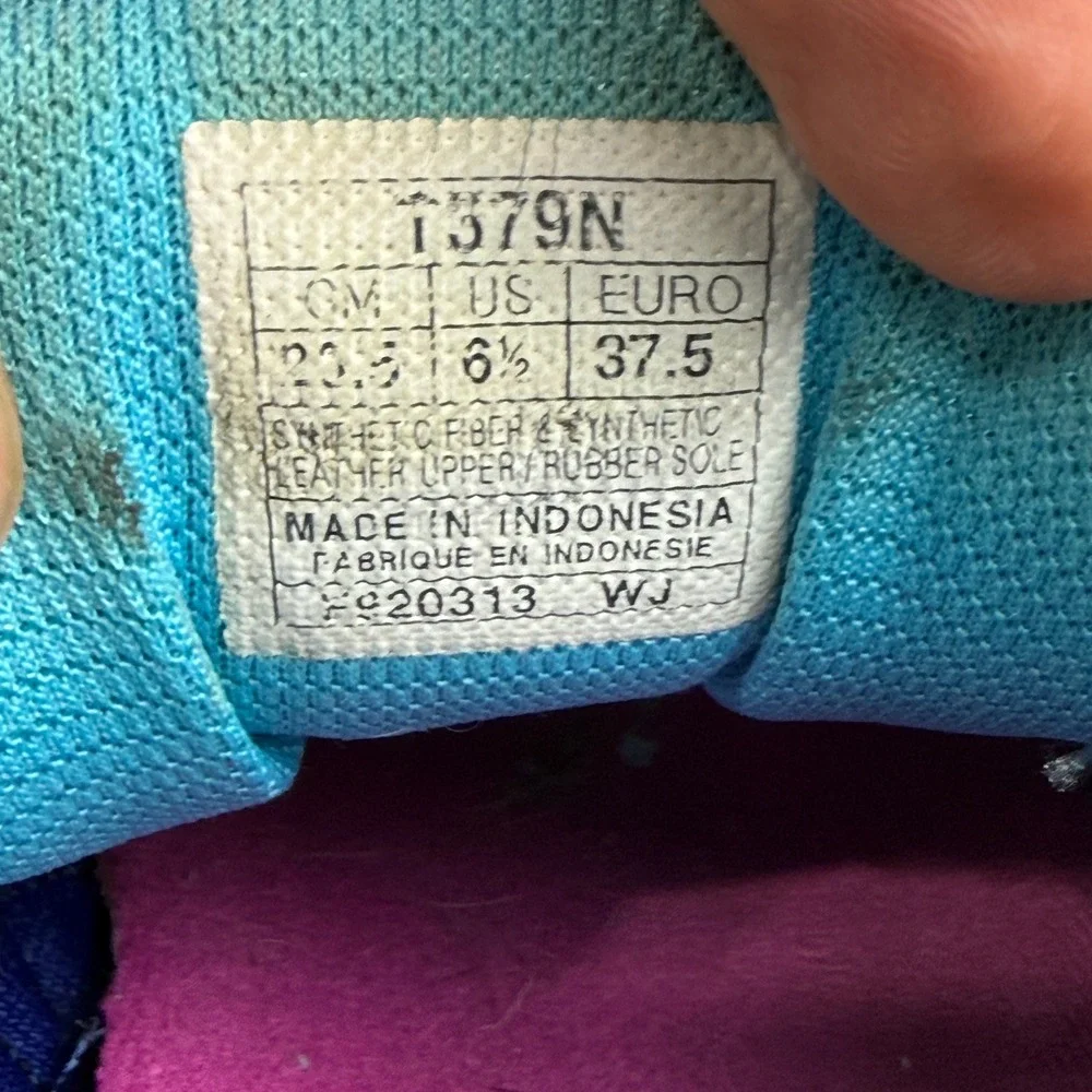 Asics Gel-Exalt Womens Running Shoes Blue Pink Turquoise T379N DuoMax 6.5